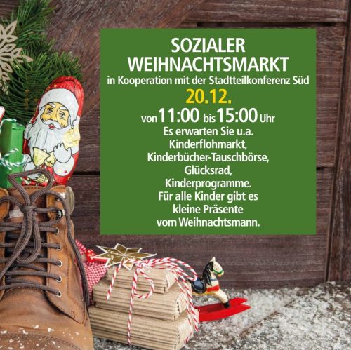 Sozialer Weihnachtsmarkt im Südring Center
